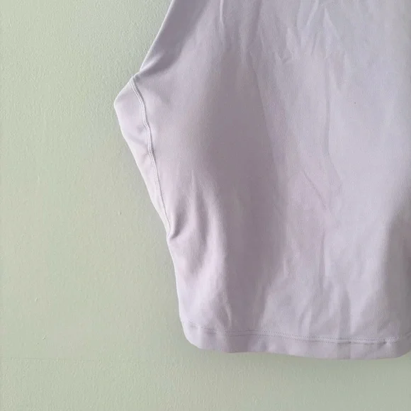 lululemon - NWT align high neck tank top light support nulu buttery soft purple - Picture 3 of 7